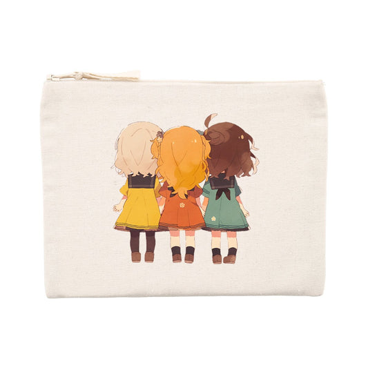 POCHETTE en COTON RECYCLE, Cute Friends