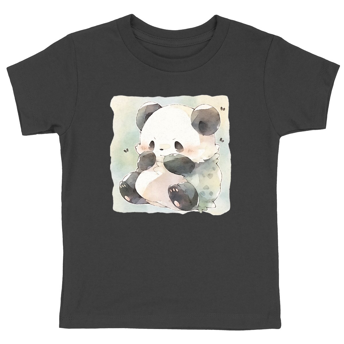 T-SHIRT ENFANT 100% COTON BIO, Cute Panda