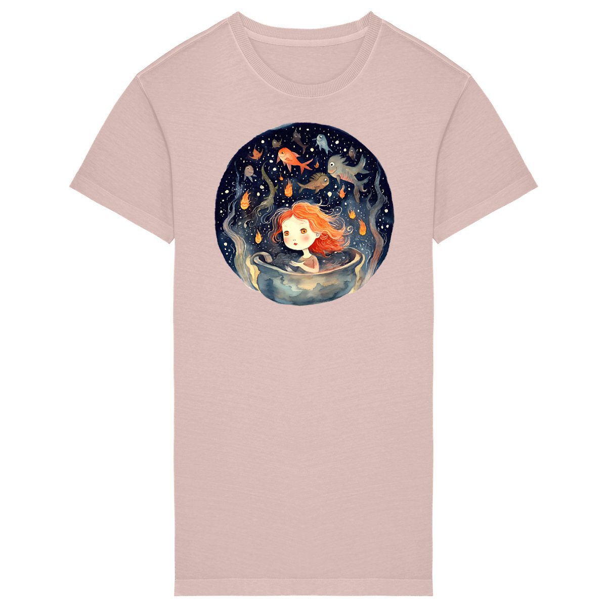 ROBE T-SHIRT 100% COTON BIO, Misspopote